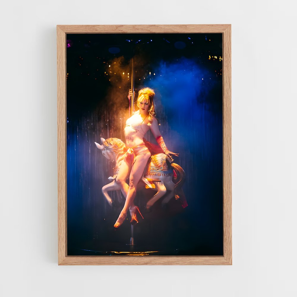 Poster La Cavalière Nocturne – affiche Danse (vue 4)